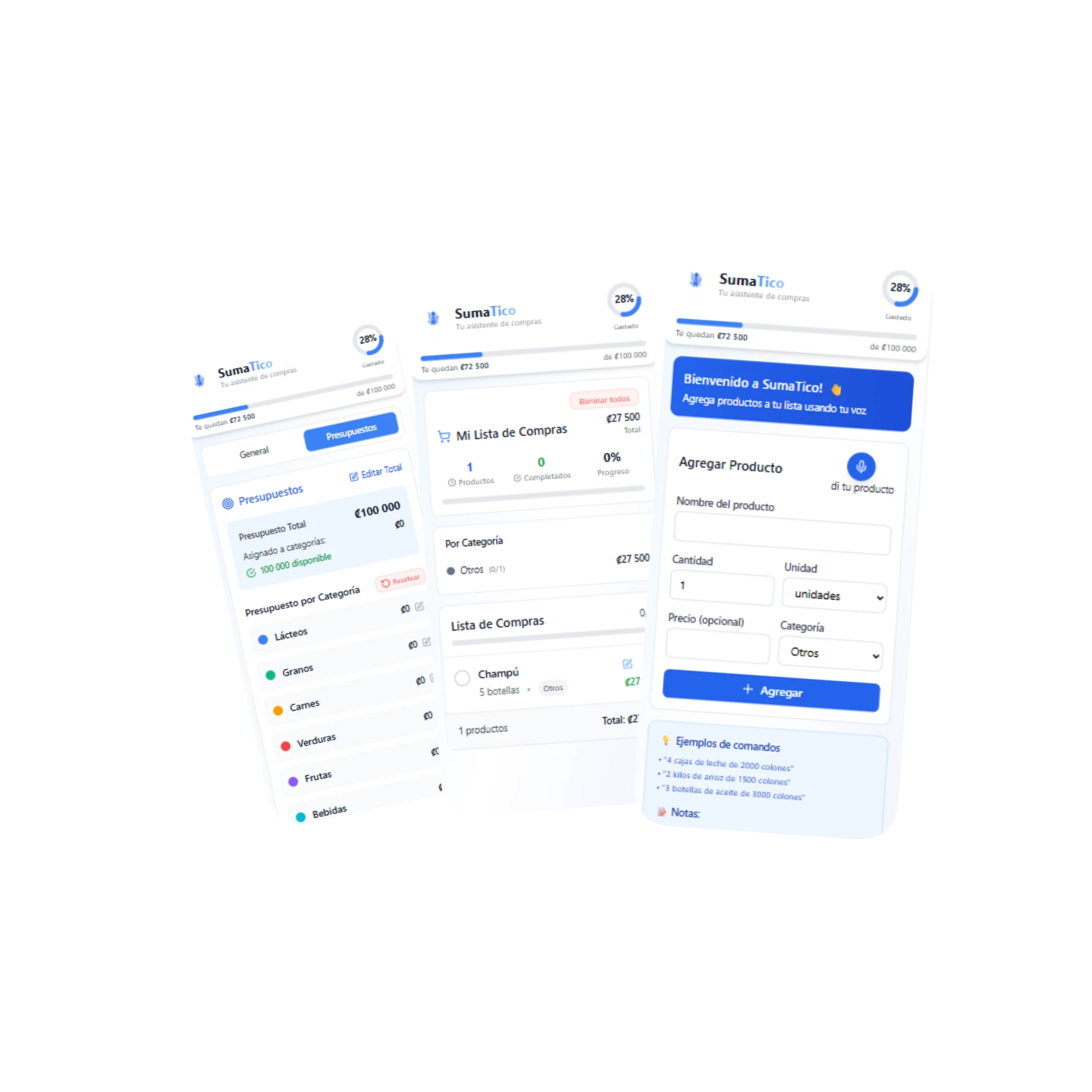 Vista mobile del proyecto